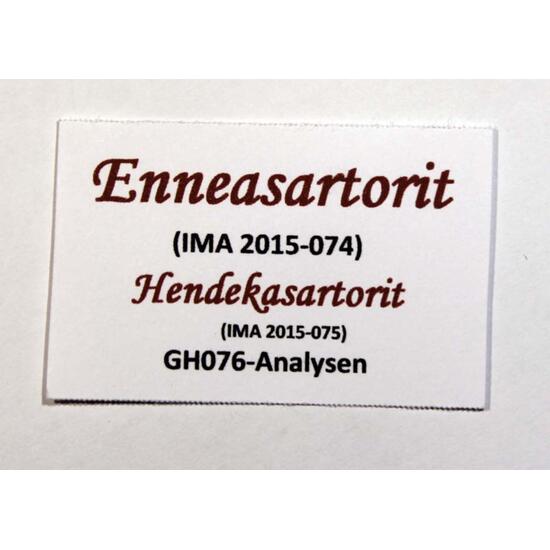 Enneasartorite & Hendekasartorite