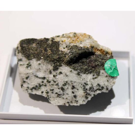 Taramellite & Celsian & Diopside