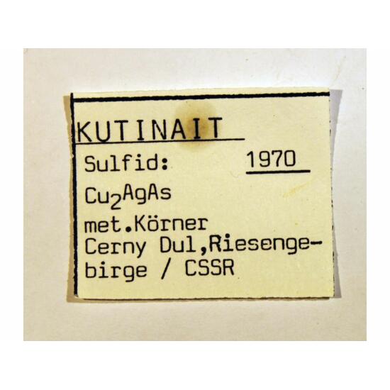 Kutinaite