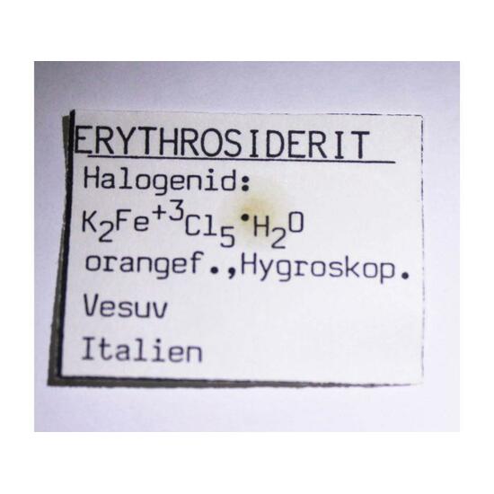 Erythrosiderite