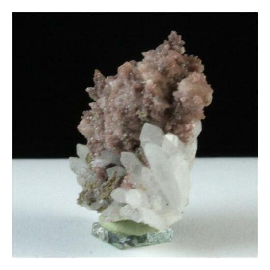 Rhodochrosite & Quartz