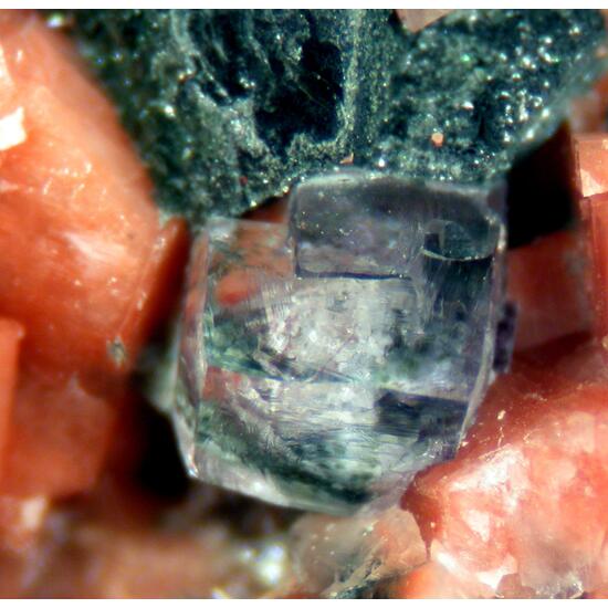 Fluorite Synchysite-(Ce) & Chlorite