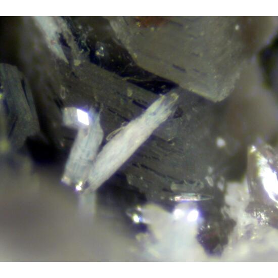 Kainosite-(Y) & Muscovite