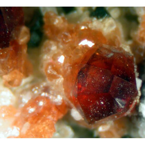 Spessartine & Quartz