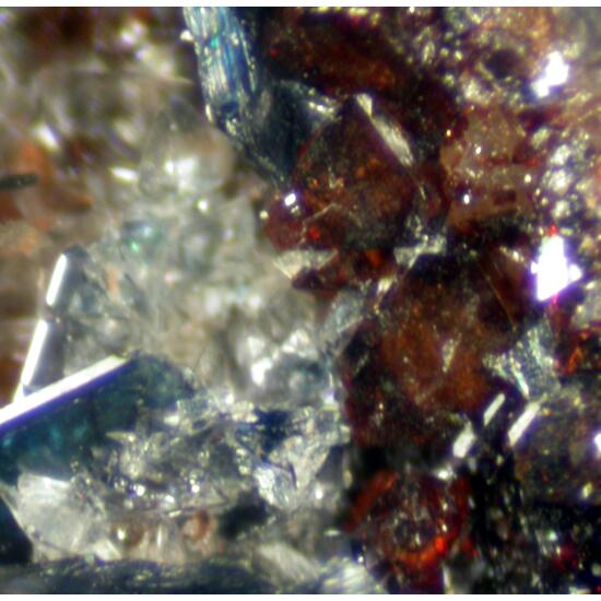 Vivianite Reddingite & Fairfieldite