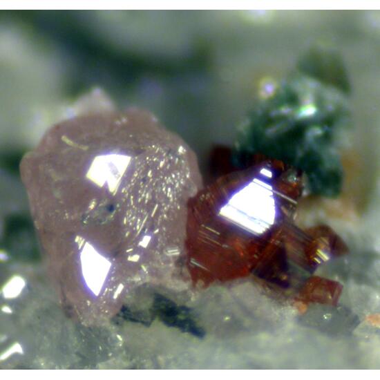 Monazite-(Ce) & Anatase