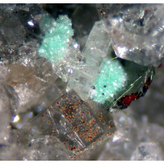 Strashimirite & Fluorite