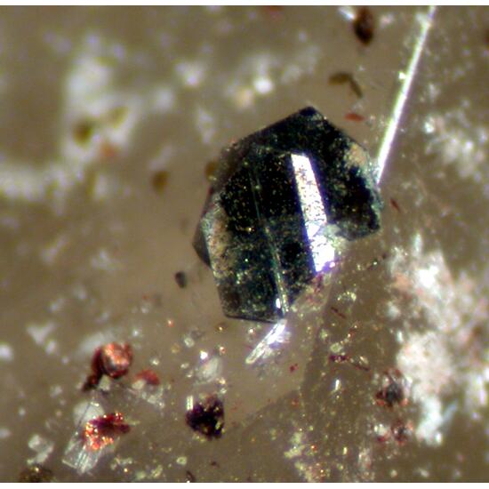 Scandiobabingtonite & Hematite