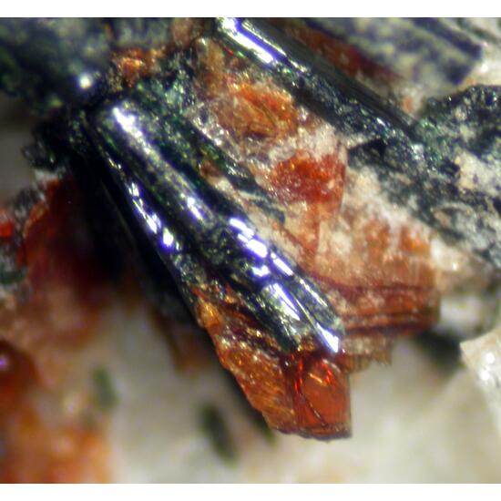 Astrophyllite Monazite-(Ce) & Zircon