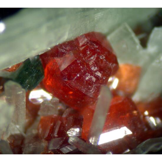 Hessonite Diopside & Clinochlore