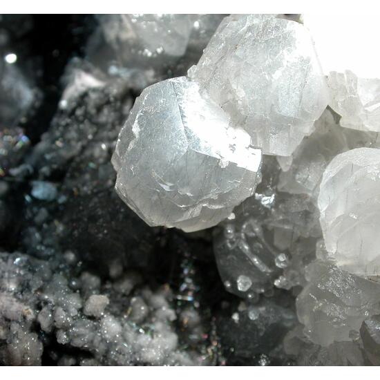 Calcite Var Plumboan Calcite & Plumosite
