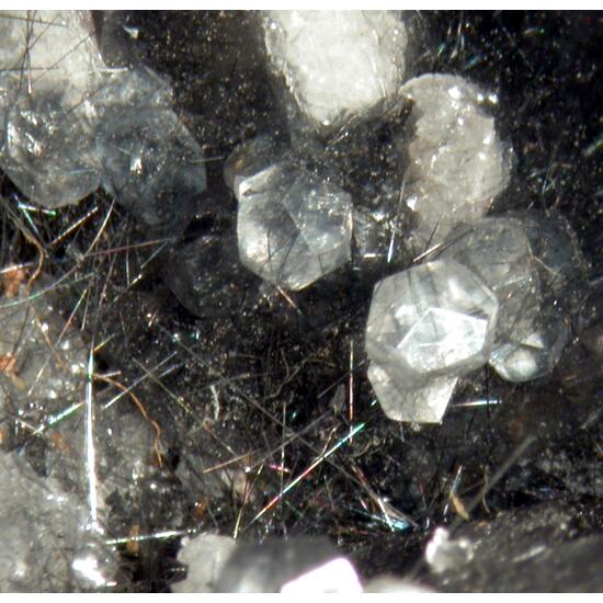 Calcite Var Plumboan Calcite & Plumosite