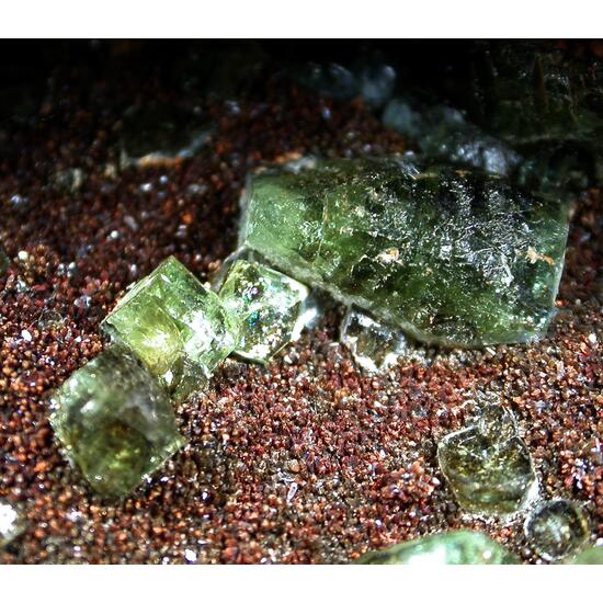 Ludlamite & Siderite