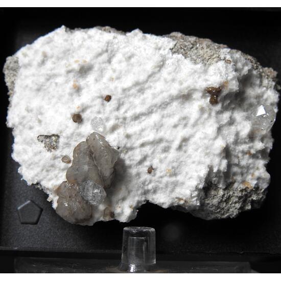 Analcime Mordenite & Calcite