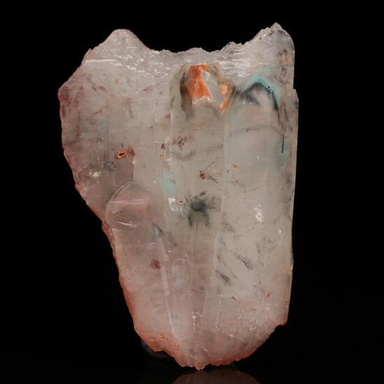 Quartz With Ajoite & Copper Inclusions