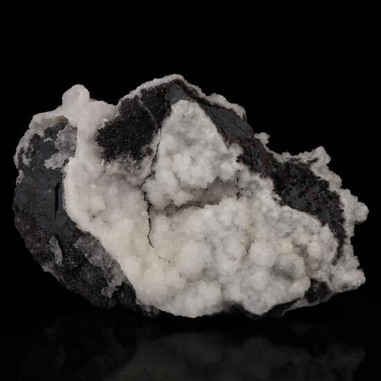 Manganite On Calcite