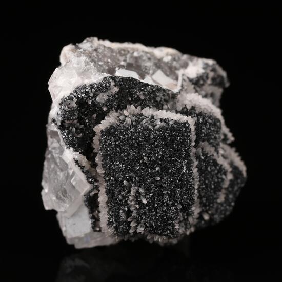 Calcite On Manganite On Calcite
