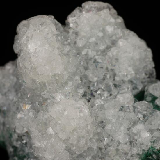 Calcite On Malachite