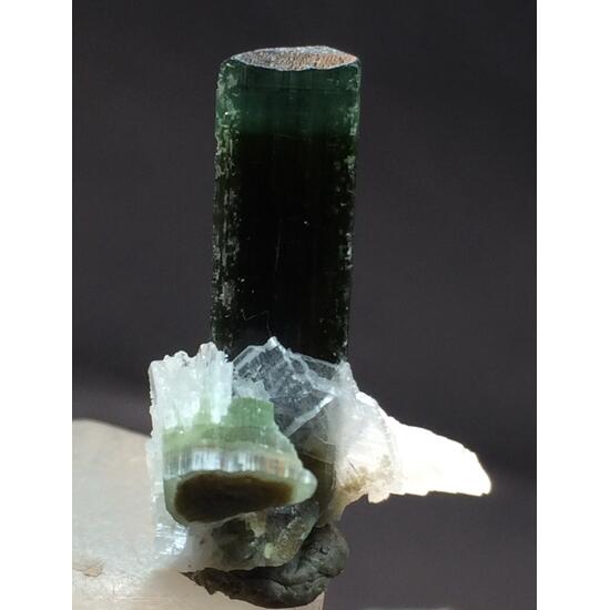 Elbaite With Quartz