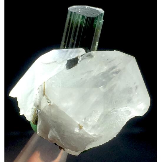 Elbaite With Quartz