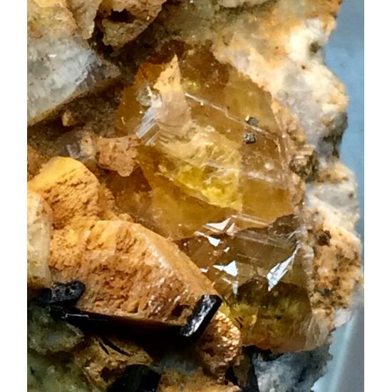 Titanite With Aegirine & Feldspar