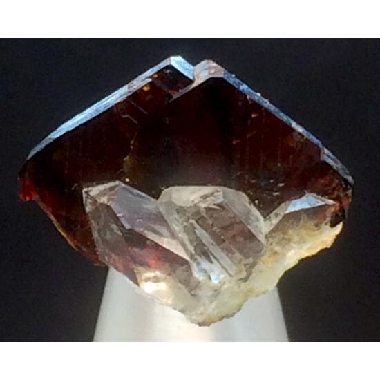 Brookite With Quartz