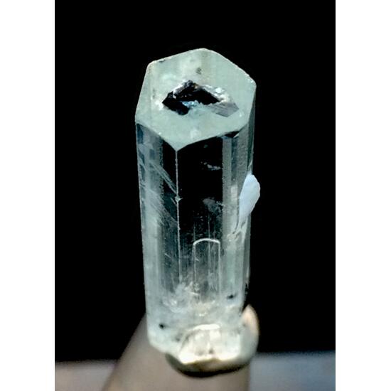 Aquamarine With Schorl