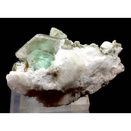 Fluorite With Muscovite & Orthoclase