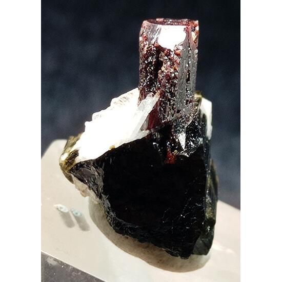 Tantalite-(Mn) With Elbaite