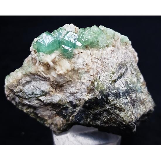 Demantoid With Wollastonite