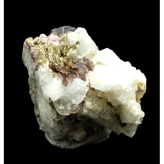 Axinite-(Fe) With Albite