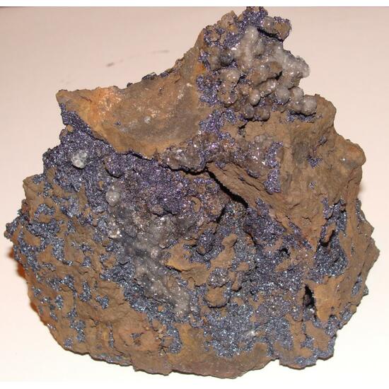 Chalcophanite & Calcite