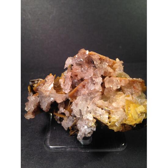 Wulfenite & Calcite