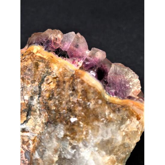 Fluorite On Quartz