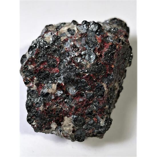 Zincite With Calcite & Willemite