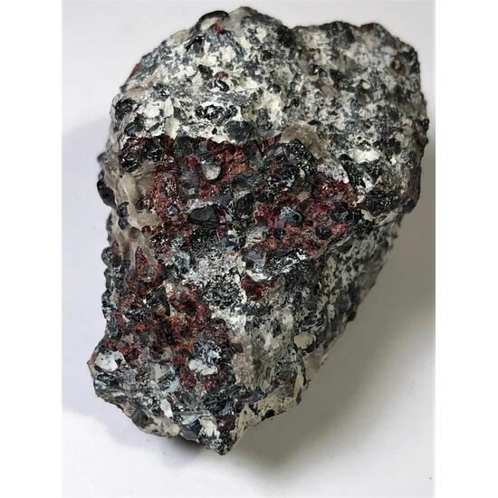 Zincite With Calcite & Willemite