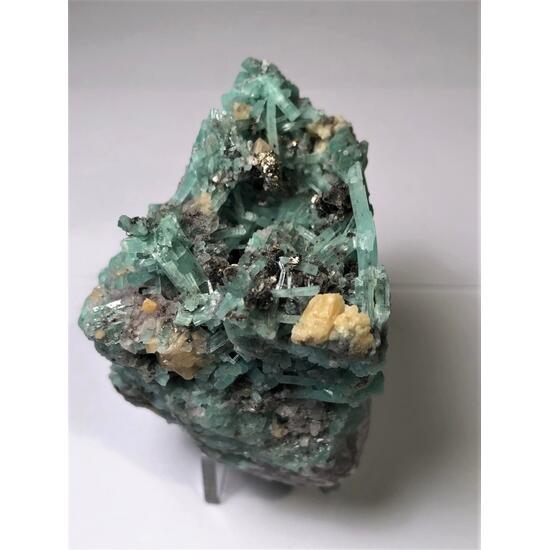 Emerald Scheelite & Pyrite