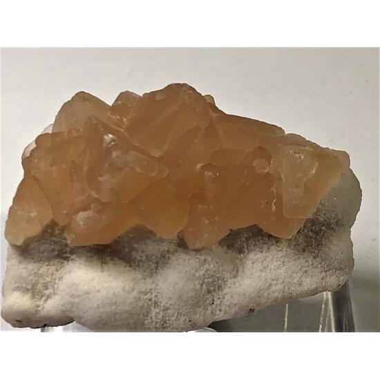 Calcite On Chalcedony