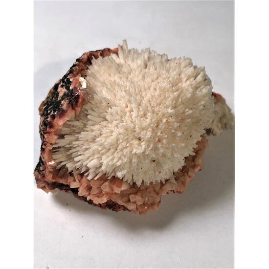 Scolecite On Heulandite