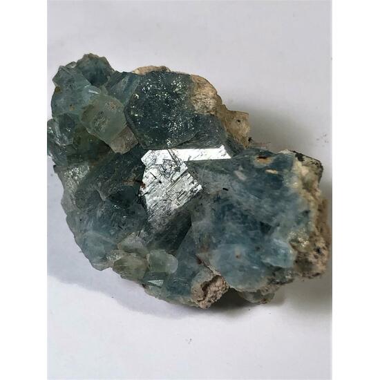 Beryl Var Aquamarine With Schorl