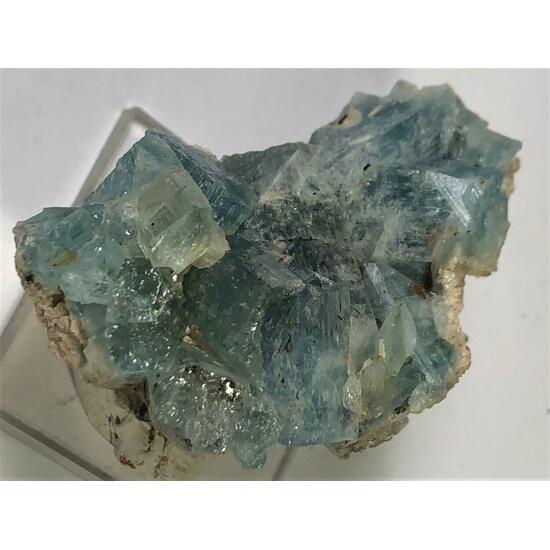 Beryl Var Aquamarine With Schorl