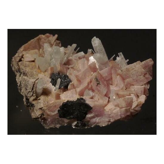 Rhodochrosite & Quartz