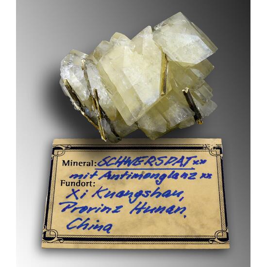 Baryte & Stibnite