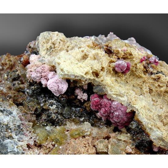 Erythrite & Quartz