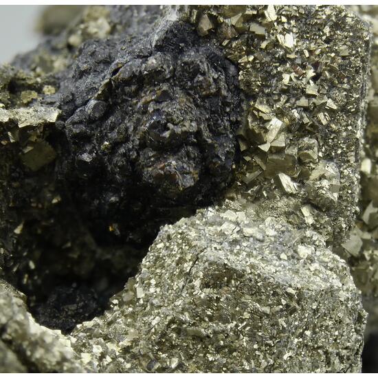 Pyrite Psm Pyrrhotite & Sphalerite