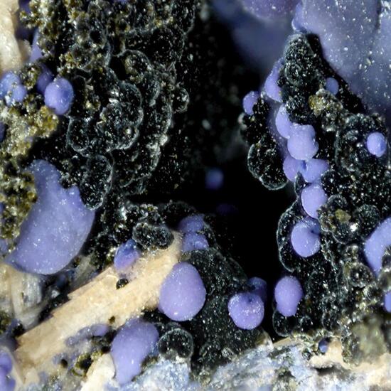 Phosphosiderite & Strunzite & Hureaulite & Rockbridgeite
