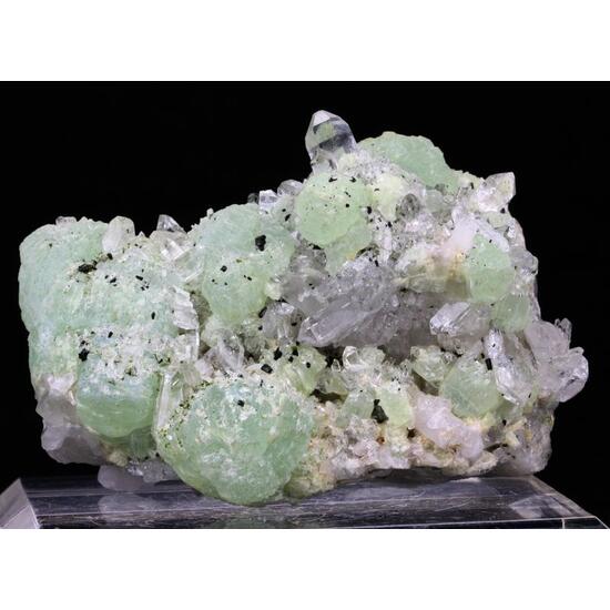 Prehnite Quartz & Babingtonite