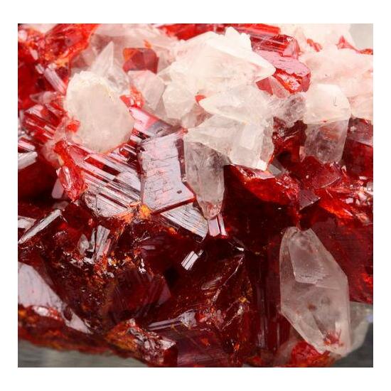 Realgar & Calcite