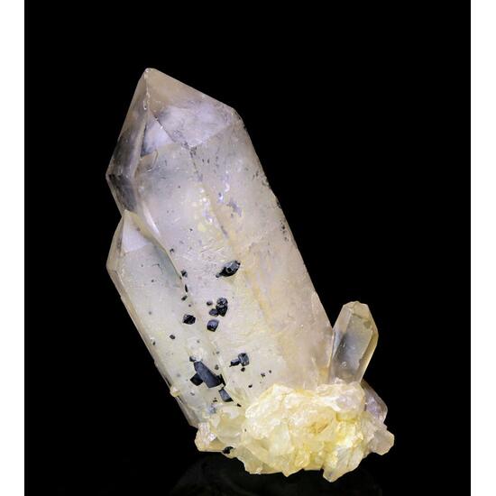 Babingtonite On Quartz