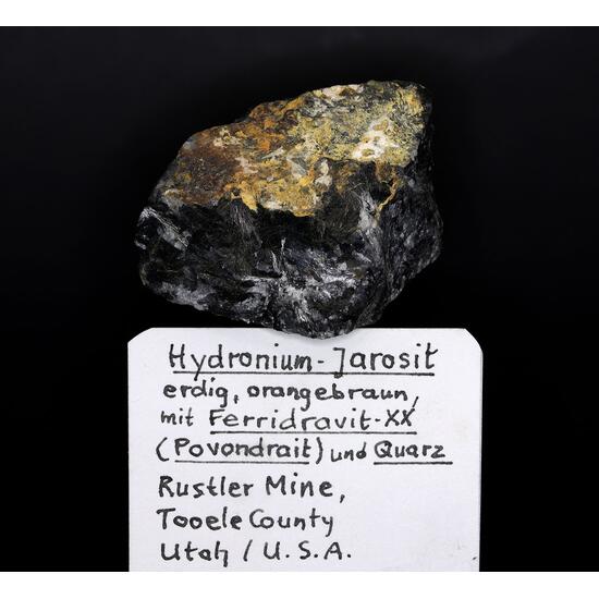 Hydroniumjarosite & Povondraite